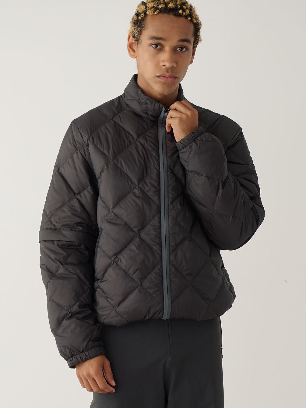 HIKING PATROL | キルティングダウン 2WAYジップジャケット MEN