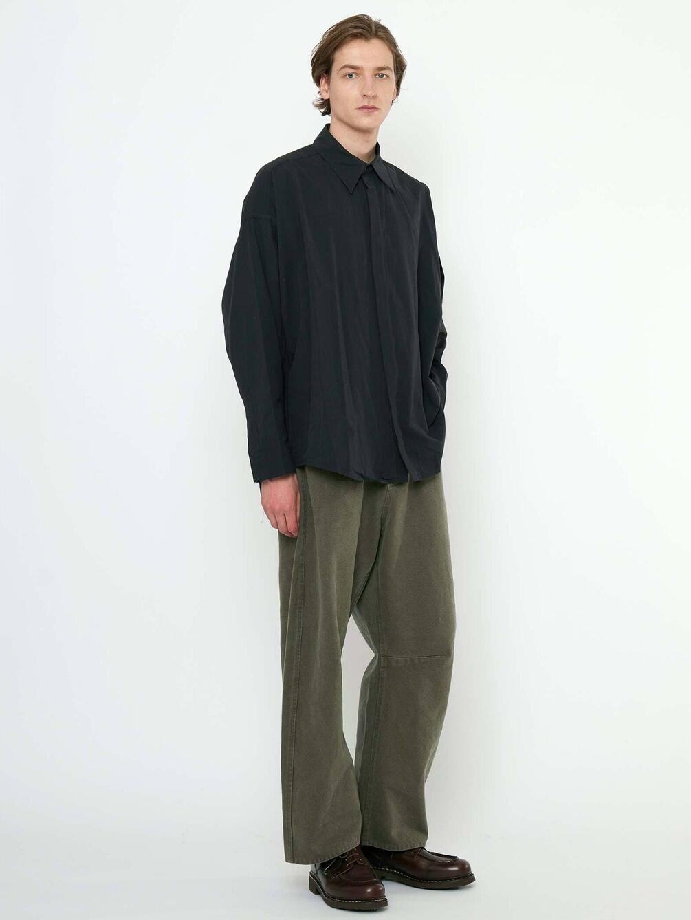 7115 by SZEKI | コクーン ドレスシャツ MEN