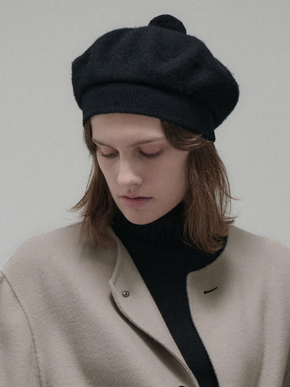 MACKIE | ポンポン ウール フェルトベレー UNISEX