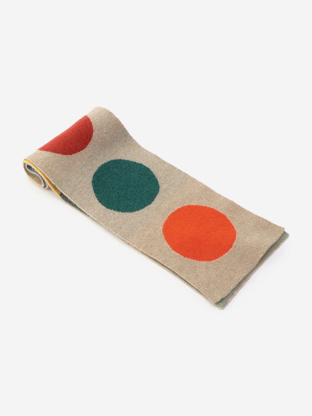 JoGordon ジョーゴードン　ボーダー　マフラー　ウール　緑×アイボリー 正規取扱店】ジョーゴードン Jo Gordon 11 MAC （Black