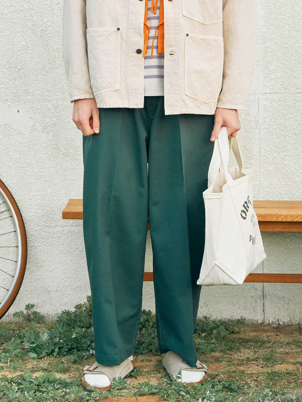 bshop 別注 Dickies ワイドチノスラックス MEN Dickies │〈別注〉ワイド チノスラックス MEN