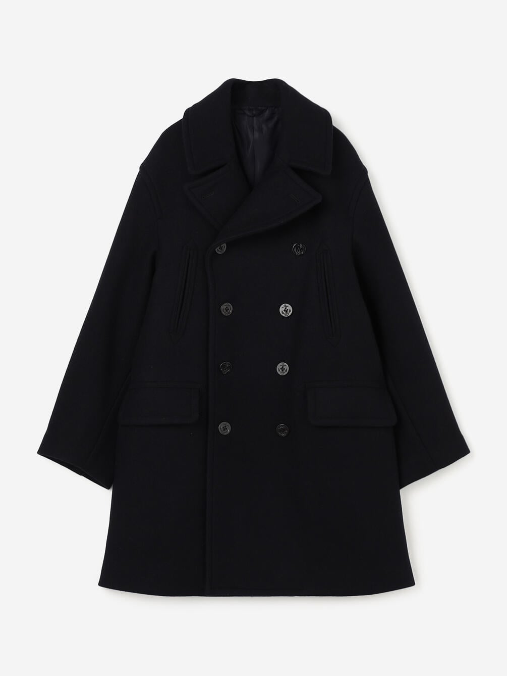 blurhmsROOTSTOCK | ウールメルトン Pコート WOMEN