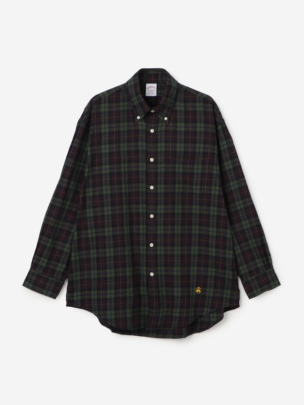 Brooks Brothers |〈別注〉コットンフランネル ポロカラーボタンダウン