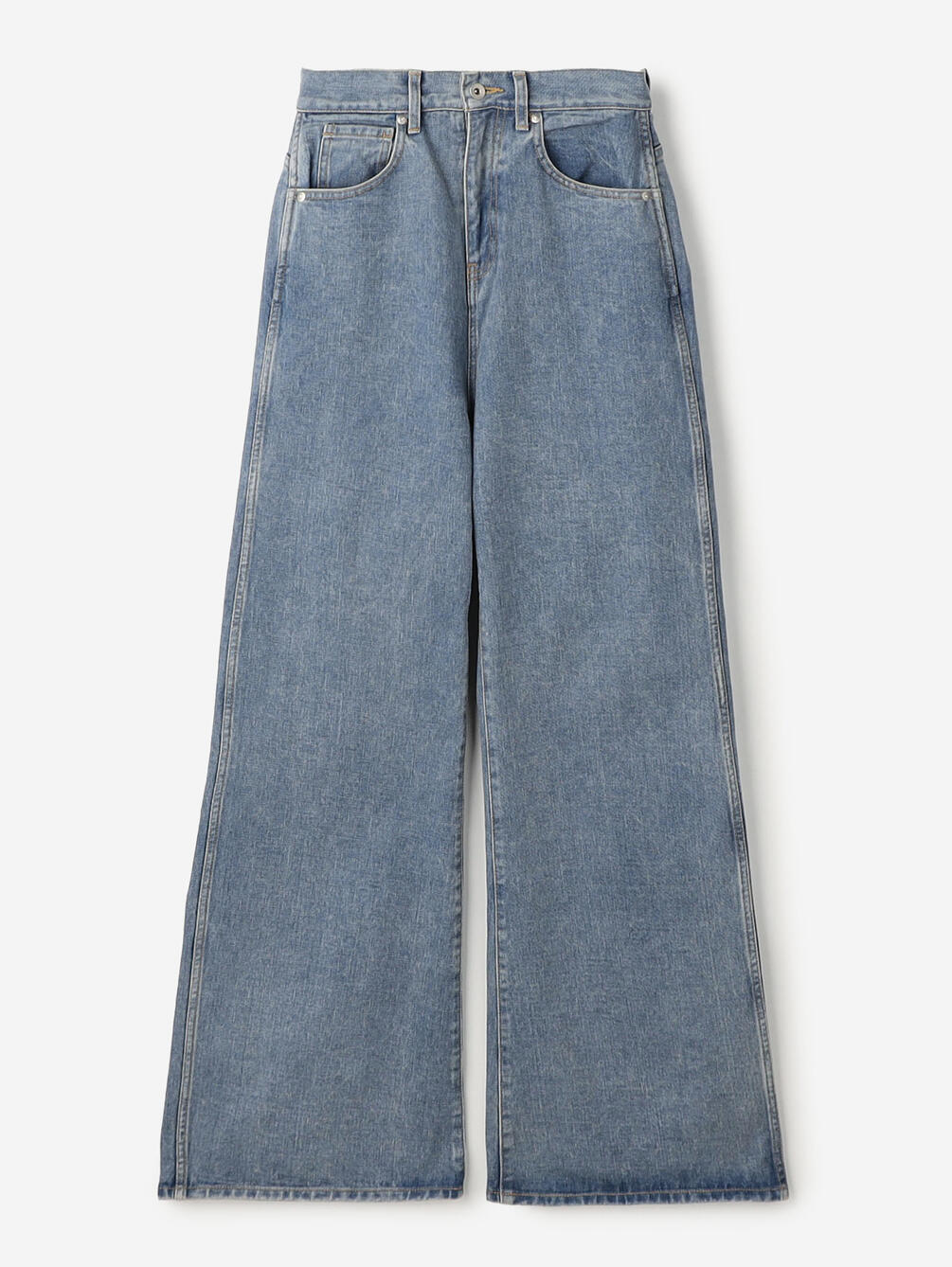 pan | ロールアップ バギーデニム WOMEN