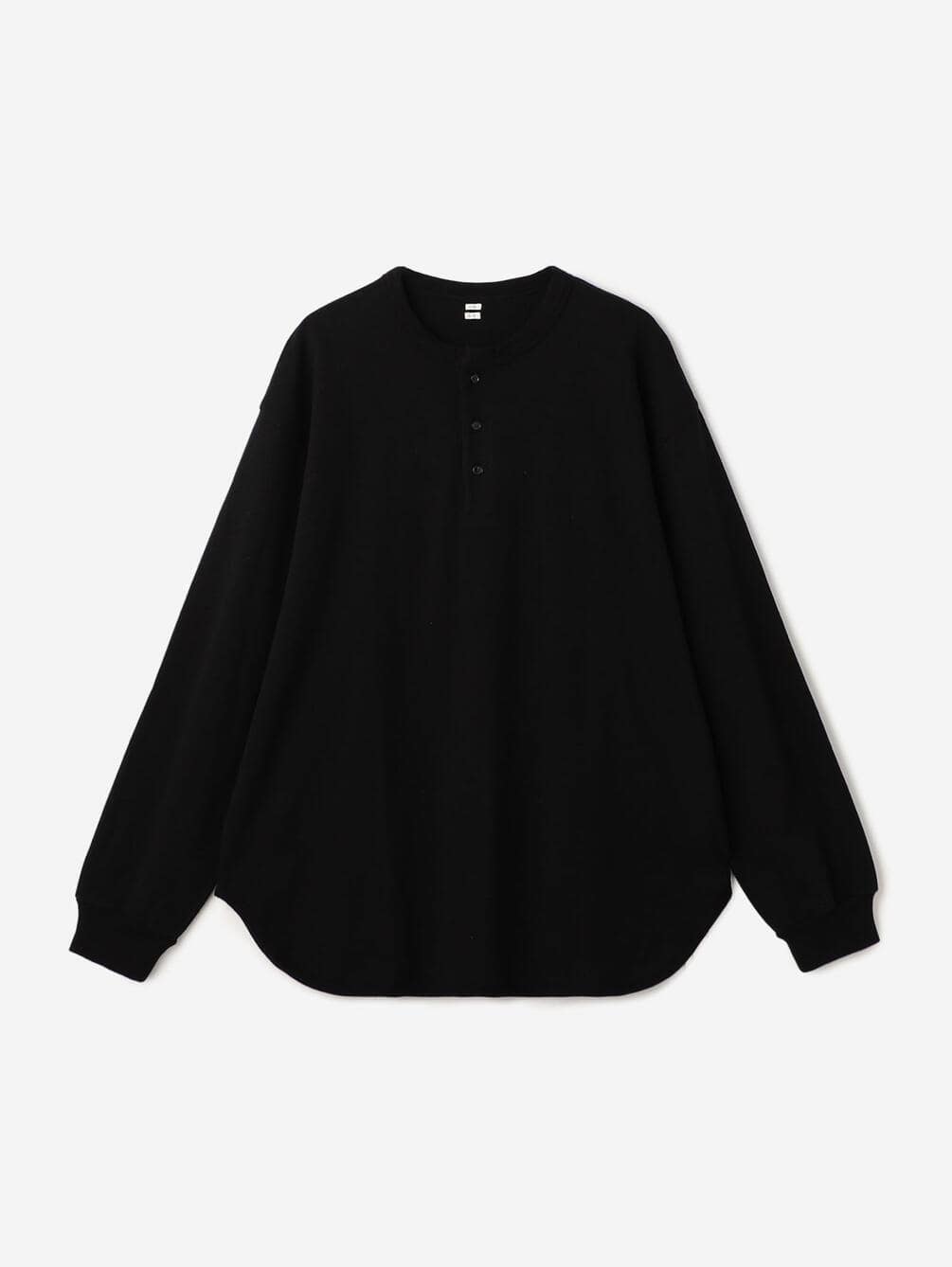 blurhms | コットンシルク ヘンリーベースボールTシャツ MEN blurhms | コットンシルク ヘンリーベースボールTシャツ MEN