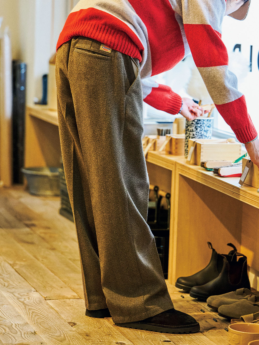 Dickies |〈別注〉ワイド スラックス MEN