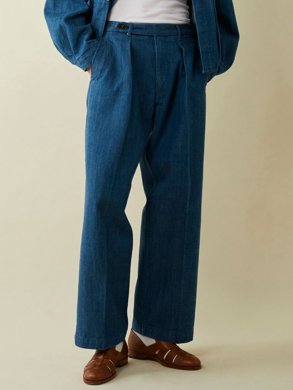 さとさん専用 SARTO | SELVAGE DENIM SLACKS MEN